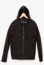 Kapuzenjacke, gewalkt, Coburger Fuchsschaf Anthrazit L