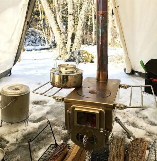 Winnerwell Woodlander 1G L-sized Cook Camping Stove